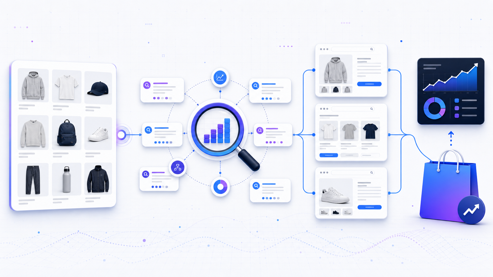 Comparison of weak and effective ecommerce keyword research strategies
